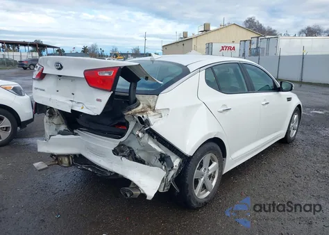 2014 Kia Optima Lx z USA, uszkodzony, nr VIN KNAGM4A7XE5476883